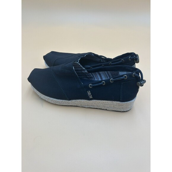 Skechers Bobs Highlights Set Sail Womens Size 7 Shoes Black Wedge Slip On - Picture 3 of 6